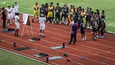 Tim Persita Tangerang melakukan latihan pungkasan sebelum berangkat menuju laga perdana mereka di BRI Liga 1 musim 2021/2022 menghadapi Persipura. Pertandingan tersebut akan berlangsung pada Sabtu, 28 Agustus 2021 di Stadion Pakansari, Bogor. (Foto: Bola.com/Bagaskara Lazuardi)