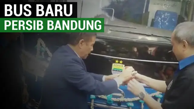 VIDEO: Ritual Tradisional Tandai Peluncuran Bus Baru Persib