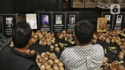 Diskusi publik tersebut digelar sebagai bagian dari memperingati 27 tahun Reformasi dan membuka ruang dialog sejarah secara kritis bagi khalayak luas. (Liputan6.com/Angga Yuniar)