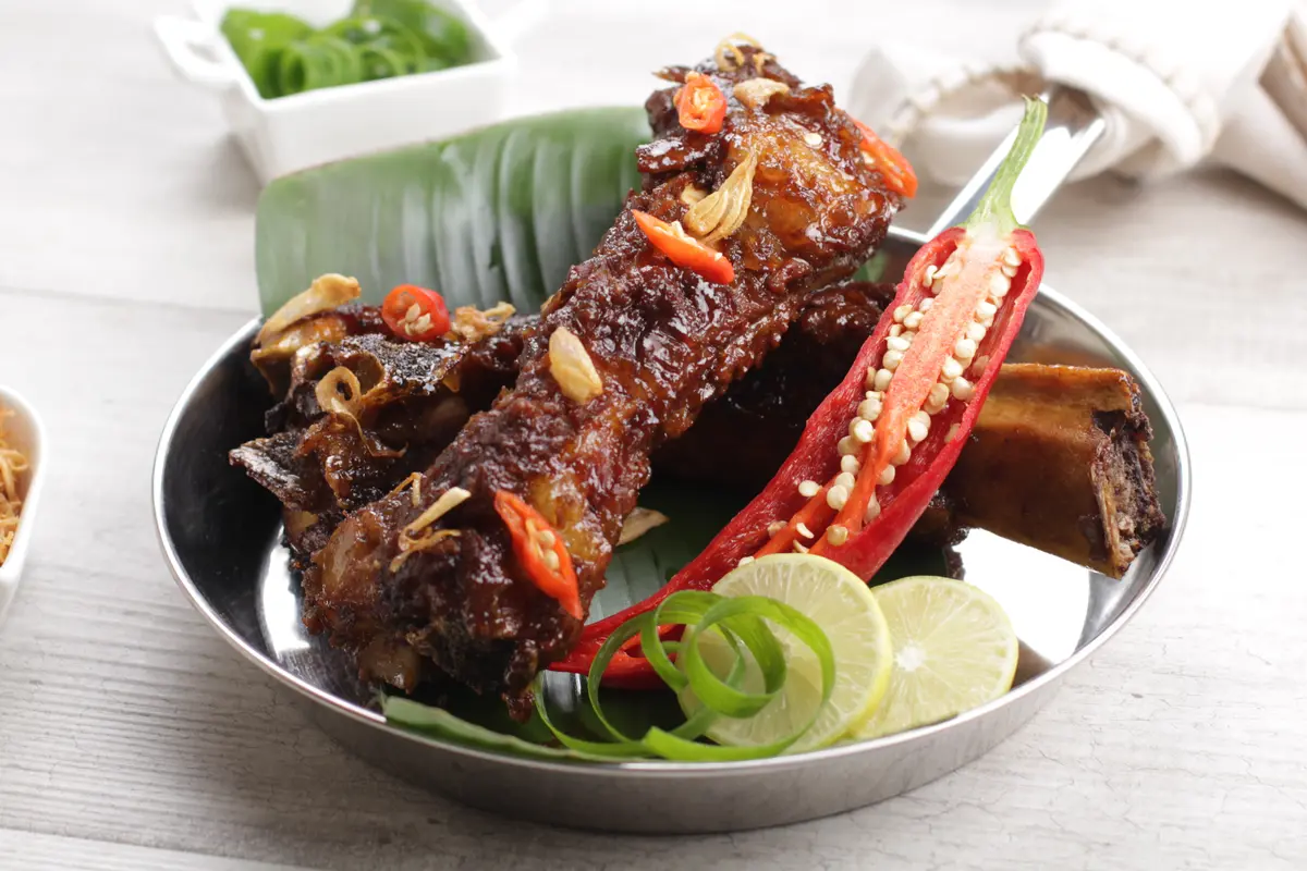 iga bakar pedas