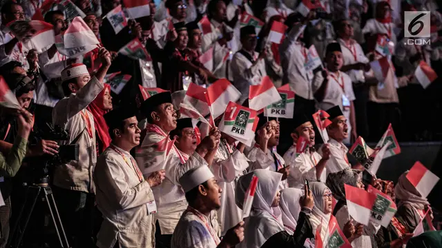 Presiden Jokowi Hadiri Konsolidasi Caleg PKB di Balai Sarbini