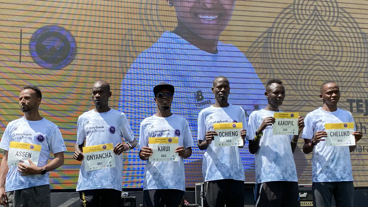 Pelari elite internasional putra yang akan tampil di Maybank Marathon 2023