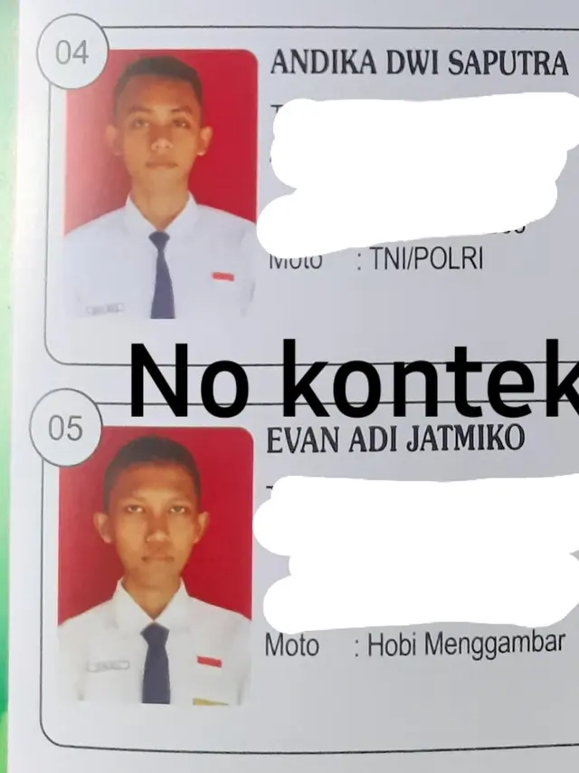 7 Potret Buku Tahunan Lulusan 2021, Moto Hidupnya Bikin Tepuk Jidat