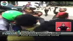 Sejumlah pengemudi taksi, bentor, ojek, dan angkot nekat menghadang pengemudi taksi dan ojek online di Makassar.