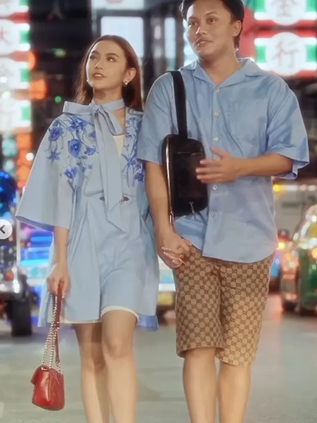 Mahalini dan Rizky Febian