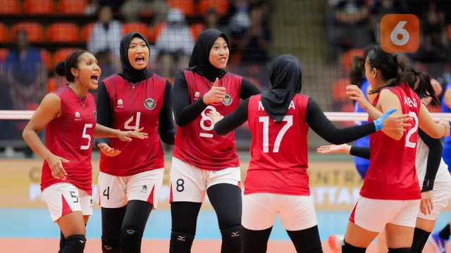 Foto: Tangis Megawati Pecah, Timnas Voli Putri Indonesia Susah Payah Amankan Medali Perunggu SEA Games 2025
