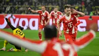 Foto: Joshua Kimmich Lesatkan Gol Kemenangan untuk Bayern Munchen dalam Derby Der Klassiker