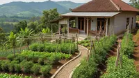 9 Ide Kebun Sayur untuk Rumah yang Berada di Area Perbukitan, Asri dan Mudah Dirawat