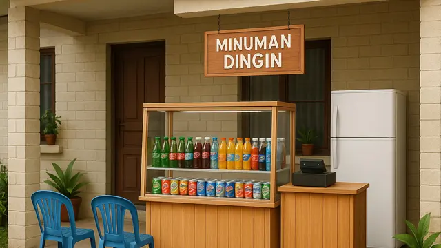 8 Inspirasi Warung Kecil di Teras Rumah, Desain Sederhana yang Menguntungkan