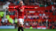 Striker Manchester United asal Inggris, Wayne Rooney. (AFP/Oli Scarff)