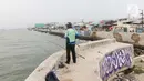 Tanggul itu akan memanjang dari Banten sampai Jawa Timur. (Liputan6.com/Herman Zakharia)