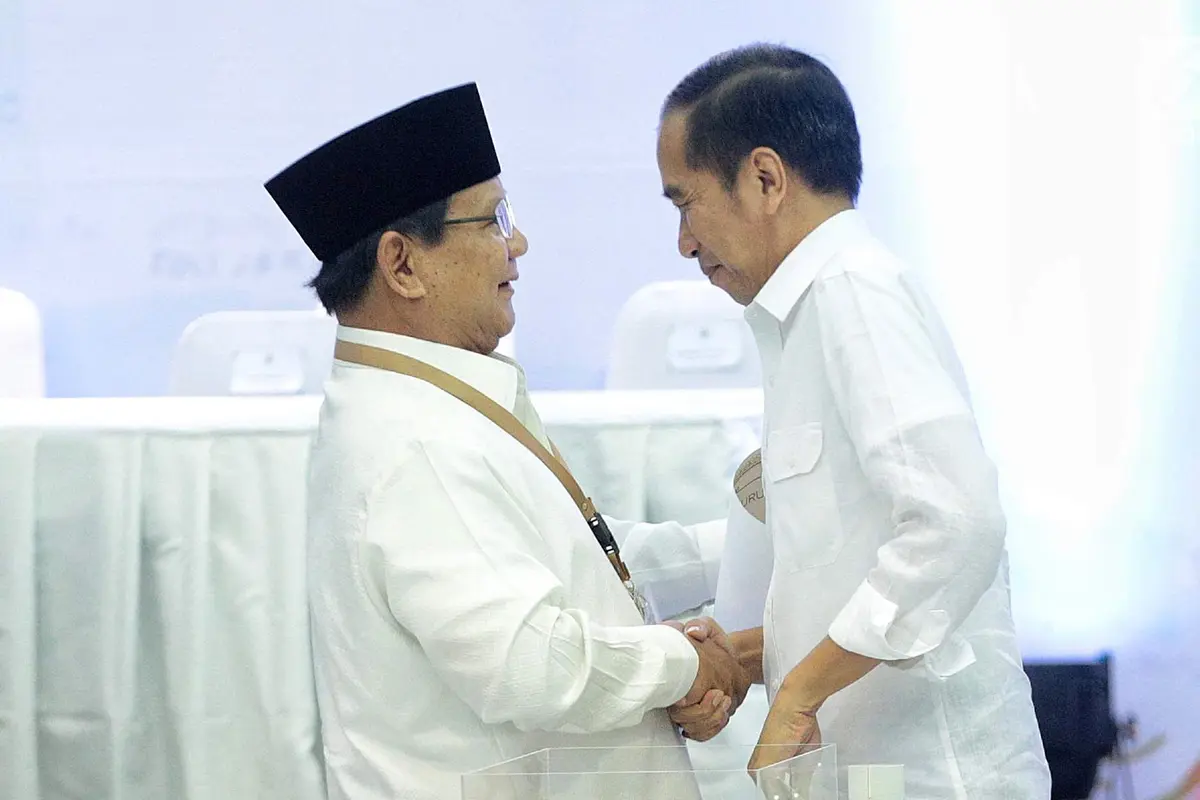 Momen Akrab Jokowi-Ma'ruf dan Prabowo-Sandi di KPU