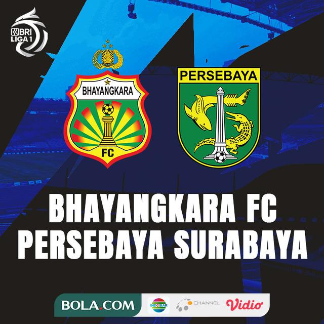 BRI Liga 1 - Bhayangkara FC Vs Persebaya Surabaya