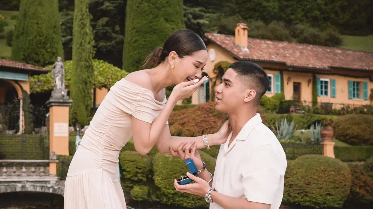 Al Ghazali Melamar Alyssa Daguise