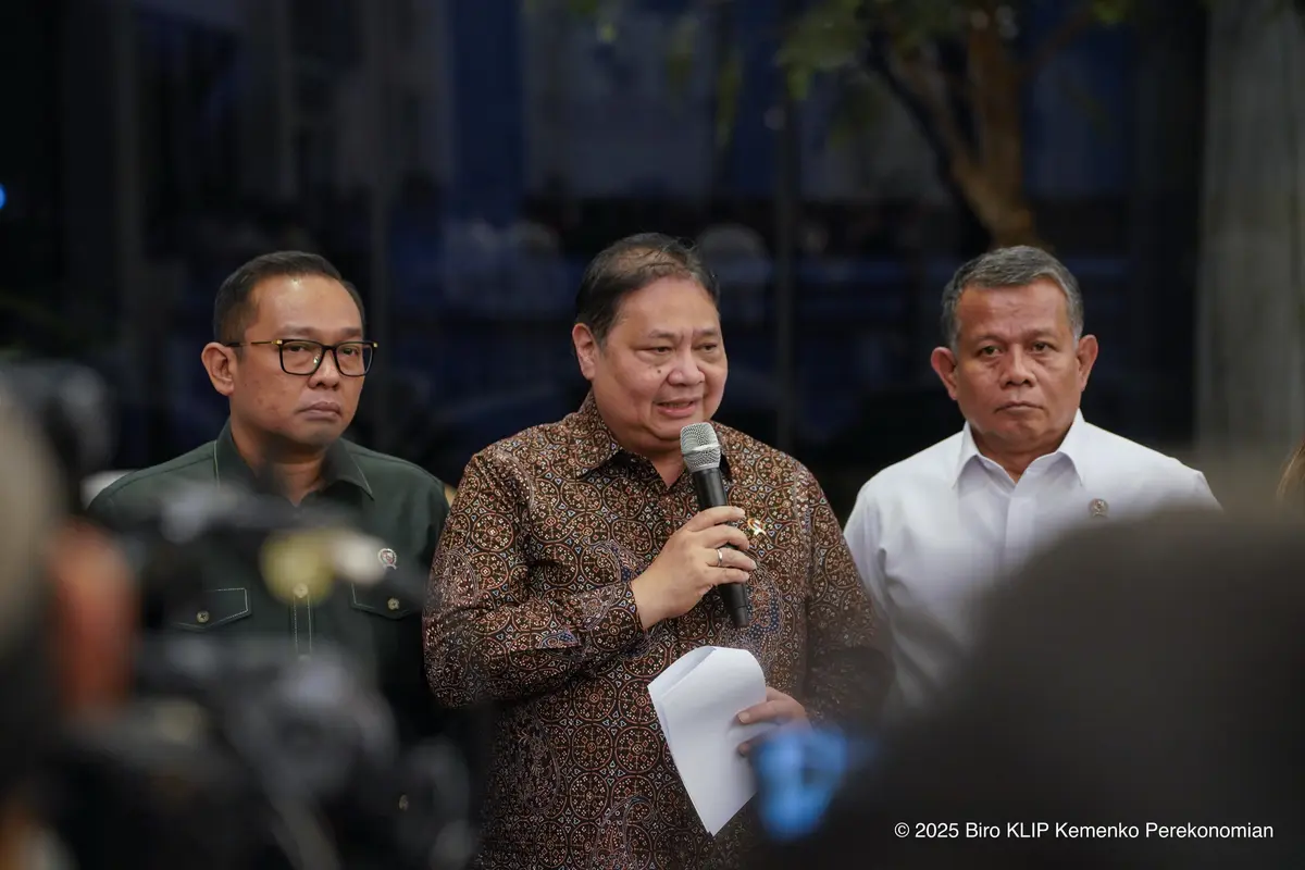 Menteri Koordinator Bidang Perekonomian Airlangga Hartarto