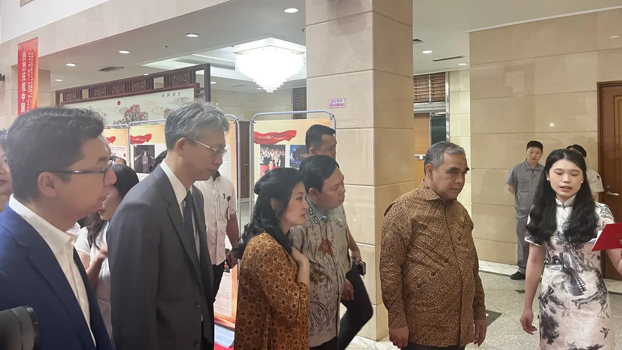 Resepsi peringatan 105 tahun berdirinya PKT di Kedutaan Besar China untuk Indonesia