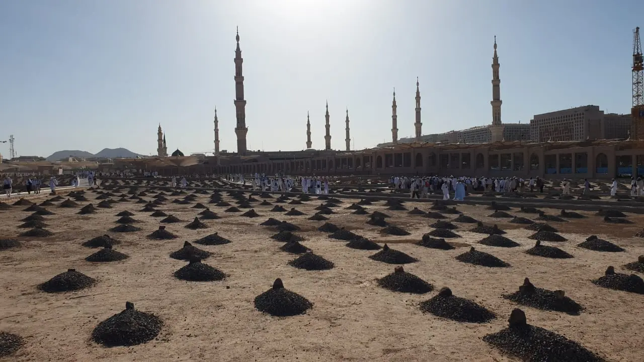 Makam Baqi di Madinah menjadi salah satu lokasi pemakaman jemaah haji di Tanah Suci. Deny/MCH