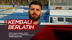 Berita video bek Persib Bandung, Bojan Malisic, mengaku tidak banyak berlatih saat berada di Serbia.