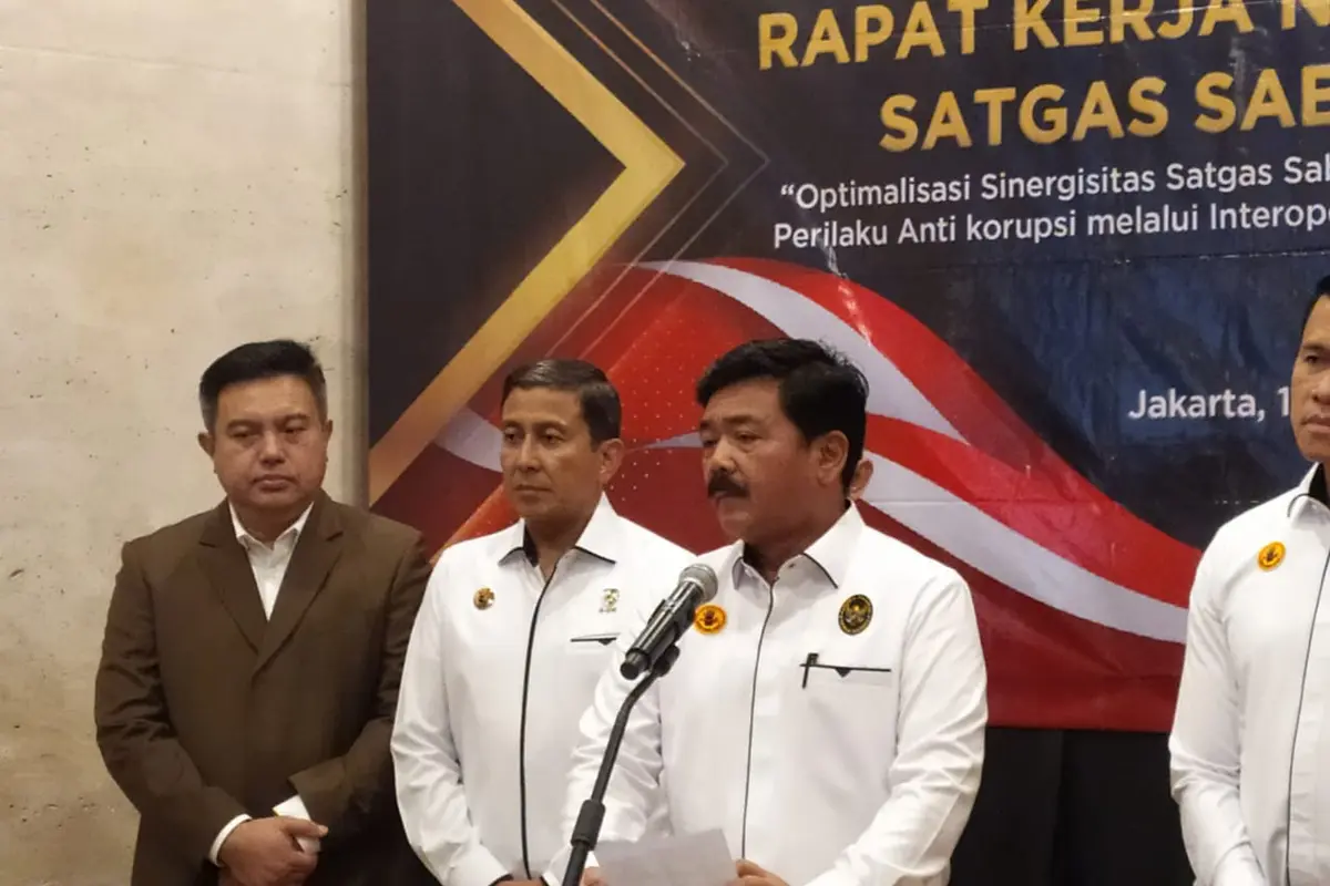 Menteri Koordinator Bidang Politik Hukum dan Keamanan (Menko Polhukam) Hadi Tjahjanto.