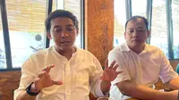Sekretaris Jenderal Partai Solidaritas Indonesia Raja Juli Antoni saat berkunjung ke Pekanbaru dan sebagai salah satu calon legislatif DPR untuk daerah pemilihan Riau 1. (Liputan6.com/M Syukur)