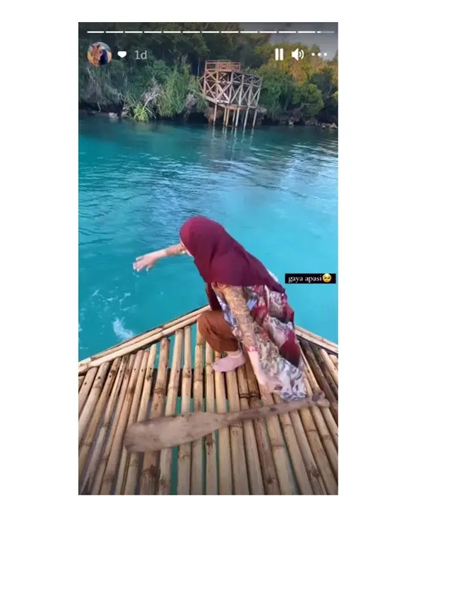 8 Momen Liburan Ria Ricis di Pulau Sumba, Seru Banget