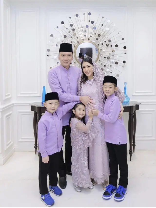 Potret Aliya Rajasa, Mantu SBY Kenakan Kebaya Hamil saat Kondangan Putri Tanjung Hingga Serba Ungu di Pengajian 4 Bulanan/@ruby_26