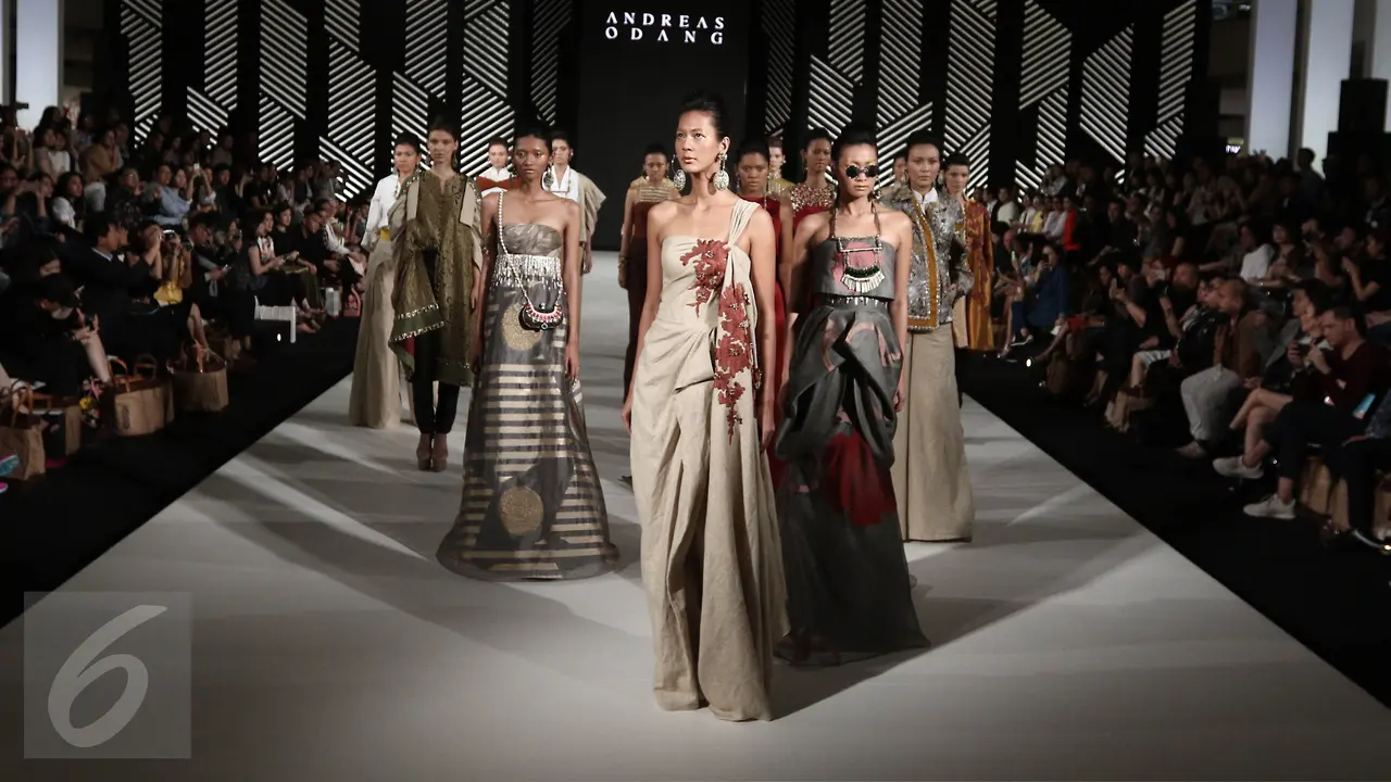 Fashion Nation 2017, Andreas Odang Pertama Kali Usung Tenun