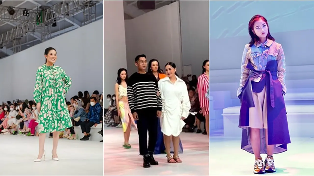 8 Potret Selebriti yang Ikut Melenggang di Jakarta Fashion Week, Tampil Memukau