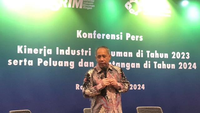 Ketua Umum Asosiasi Industri Minuman Ringan (ASRIM) Triyono Prijosoesilo. (Foto: Liputan6.com/Tira Santia)