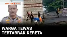Seorang warga di Cimahi, Jawa Barat, tewas tertabrak kereta. Korban diduga tak mengetahui datangnya kereta yang melintas meski warga sekitar sudah memperingatkannya.
