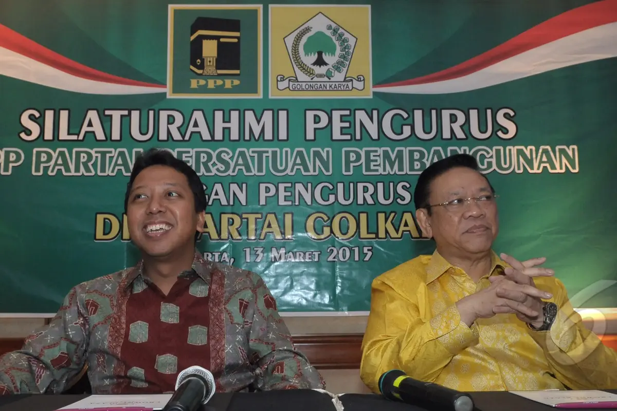 Agung Laksono Temui Rommahurmuziy