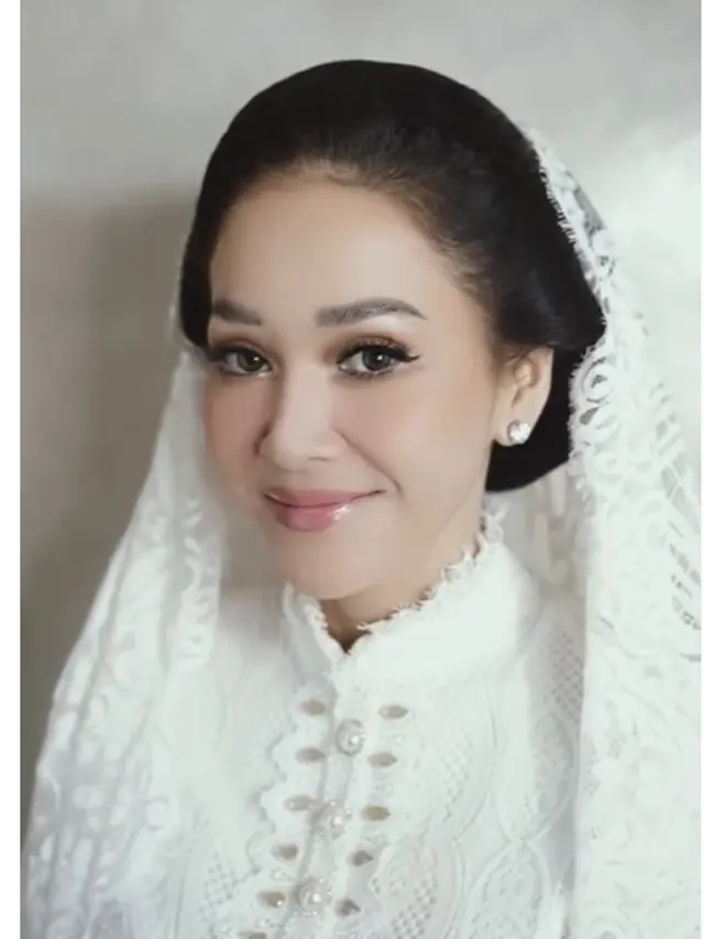 6 Detail Gamis Maia Estianty di Pengajian Al Ghazali, Anggunnya Bikin Terpukau