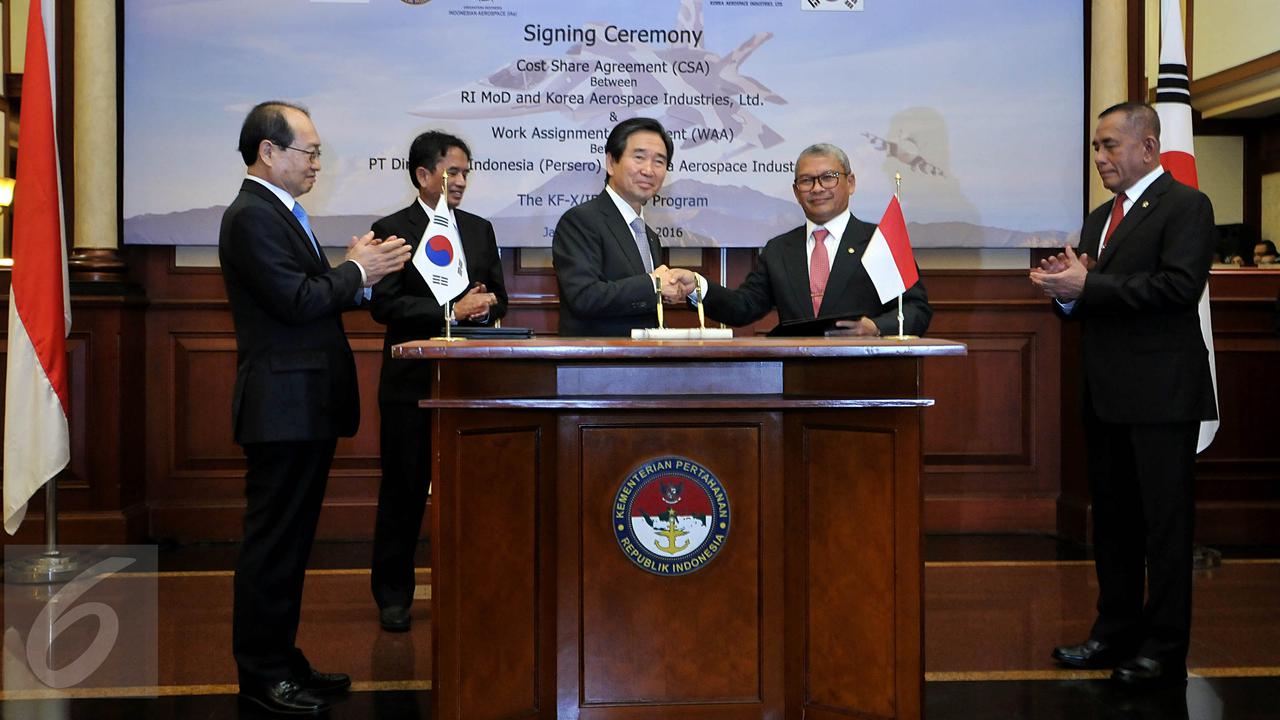 20160107-Indonesia dan Korsel Sepakat Produksi Jet Tempur-Jakarta