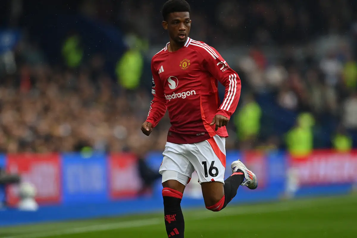 FOTO Pemain MU, Amad Diallo