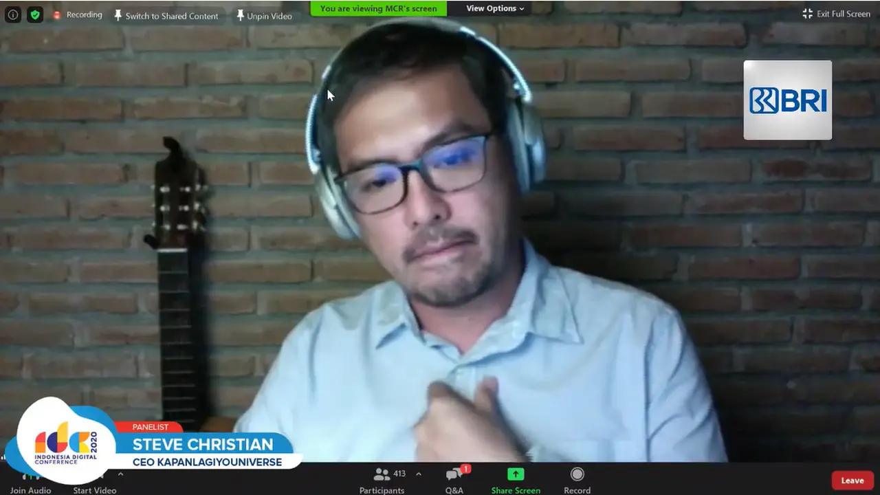 CEO KapanLagi Youniverse (KLY), Steve Christian.