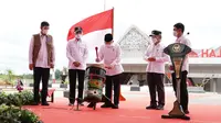 Resmikan Bandara Haji Muhammad Sidik, Wapres: Upaya Tingkatkan Konektivitas