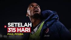 Berita video Paul Pogba akhirnya merumput dalam laga kompetitif setelah 315 hari.
