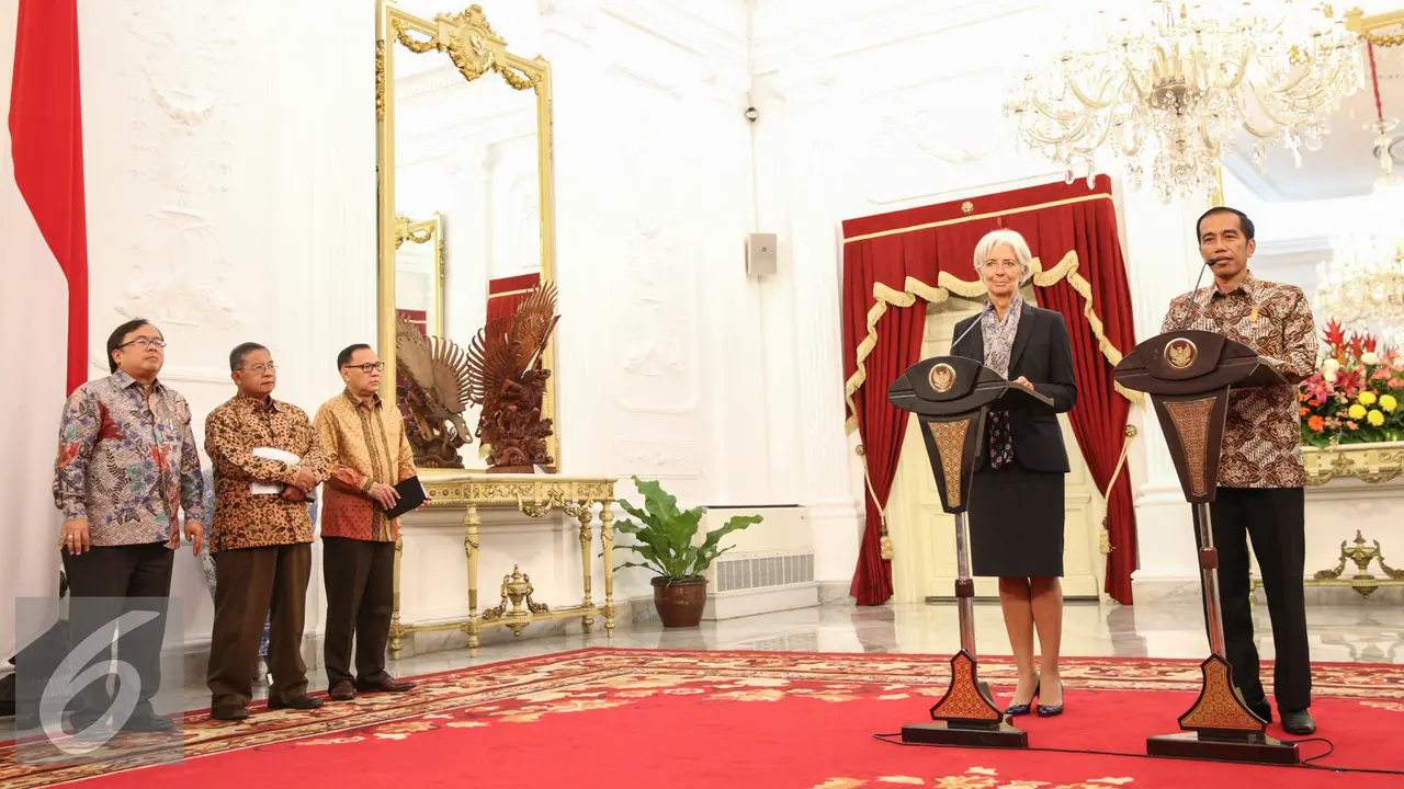 20150901-Jokowi dan Christine Lagarde-Jakarta