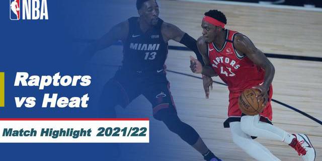 VIDEO: Highlights NBA, Toronto Raptors Raih Kemenangan di Kandang Miami Heat 124-120