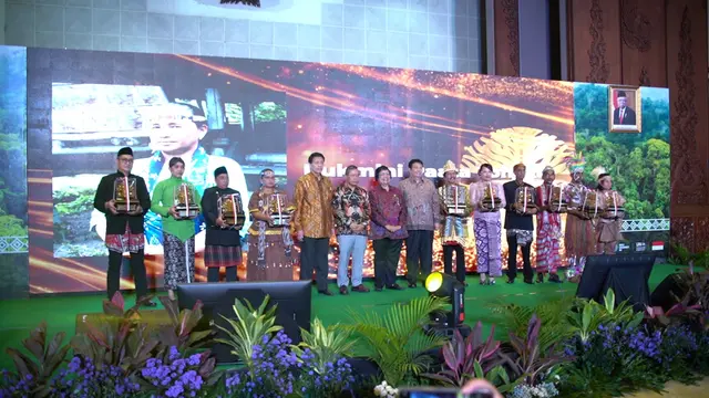 Kementerian Lingkungan Hidup dan Kehutanan (KLHK) menggelar Penghargaan Kalpataru 2024 pada Rabu, 5 Juni 2024.