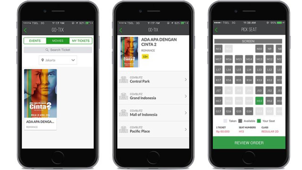 Beli Tiket Film CVG Blitz via Go-Tix di Aplikasi Go-Jek