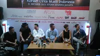 Jumpa pers Konser Cinta Musik Indonesia