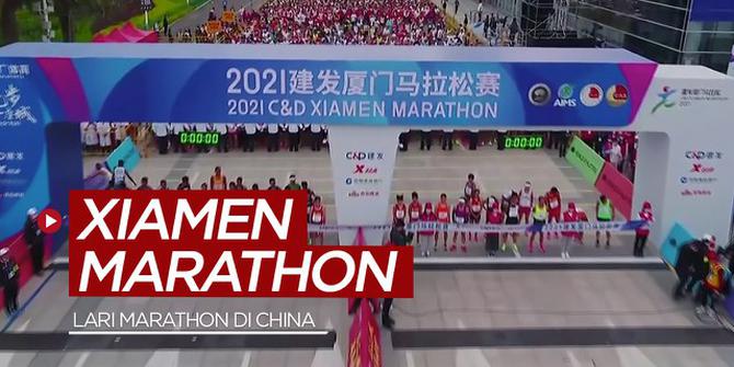 VIDEO: Lomba Lari Xiamen Marathon di China Diikuti 12.000 Peserta