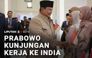 Prabowo Kunjungan Kerja ke India