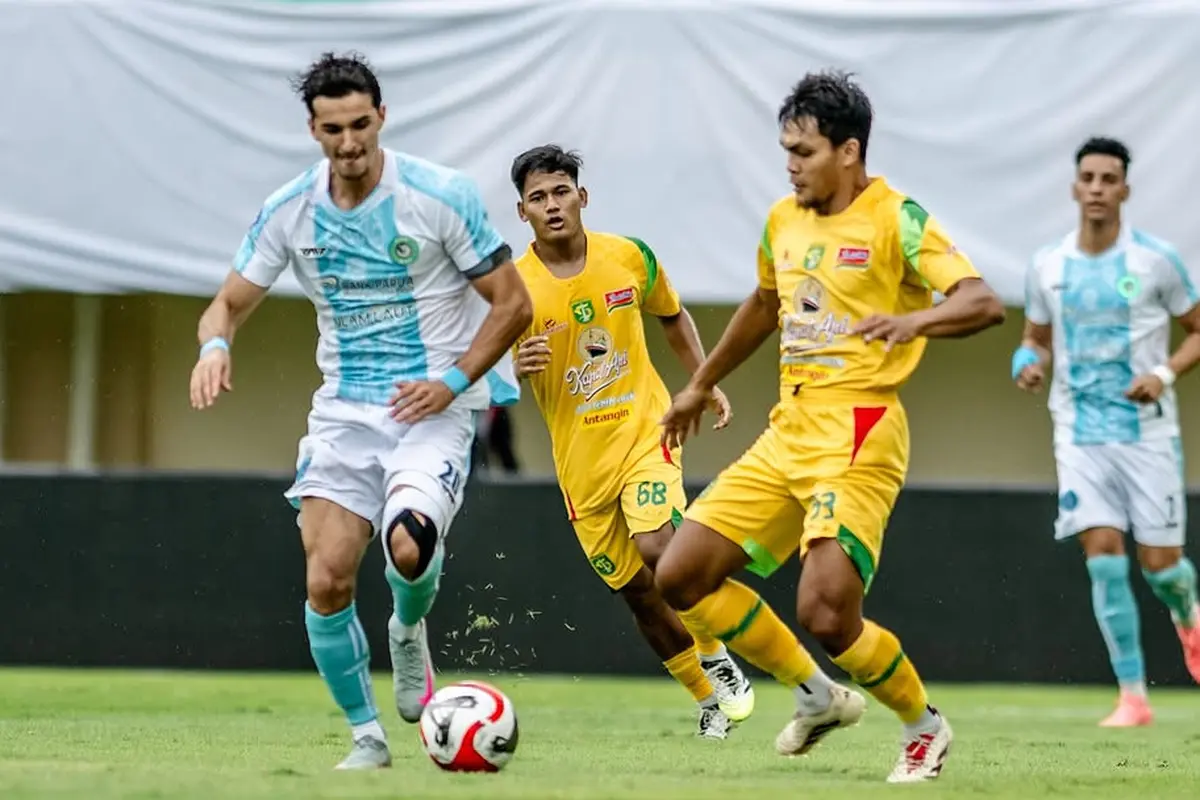 PSBS Biak Vs Persebaya Surabaya.