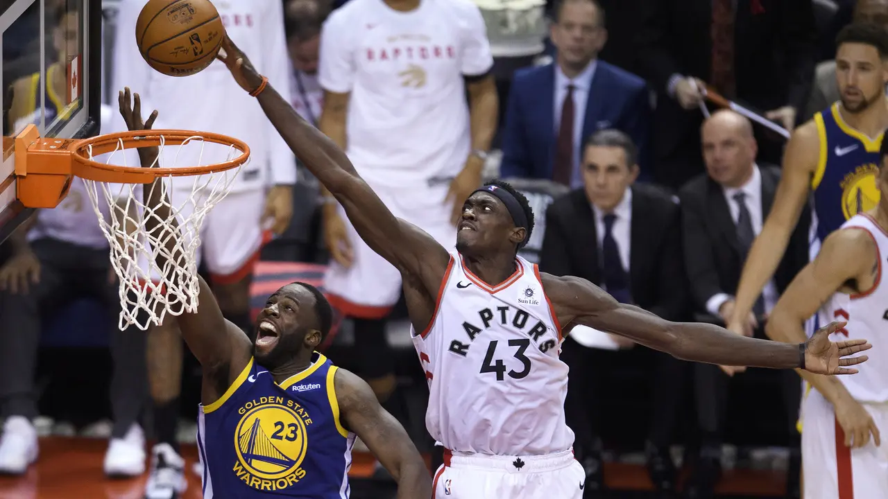 FOTO: Final NBA Gim Pertama, Raptors Kalahkan Warriors