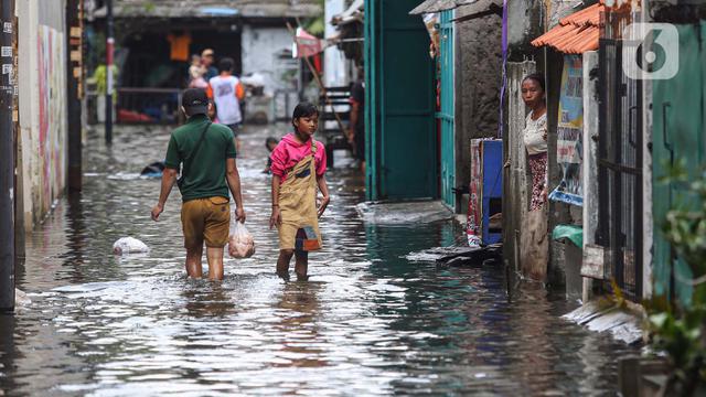 Banjir Masih Rendam 15 RT di Jakarta
