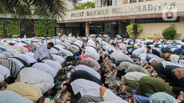 SHALAT IDUL FITRI DI PP MUHAMMADIYAH