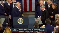 Sah, Ini Isi Lengkap Sumpah Pelantikan Donald Trump dan JD Vance Jadi Presiden dan Wakil Presiden AS