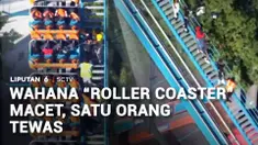 Terdapat satu orang tewas dan sejumlah pengunjung lainnya terluka setelah wahana roller coaster di Georgia, Amerika Serikat, berhenti mendadak.
